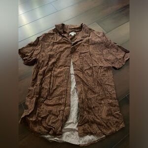 earthbound button down short sleeve